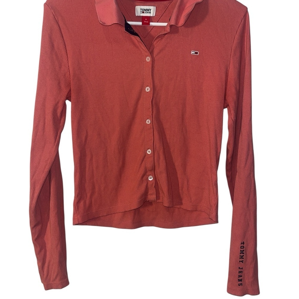 Tommy Hilfiger Coral Button-Up Polo